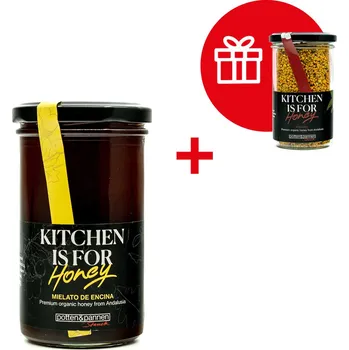 Verde Miel Bio med Mielato de encina medovice z cesmínového dubu, 375 g MIE375g