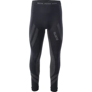 Dámské legíny Pánské Termo legíny IGUANA GAMBIT BOTTOM M000202845 – Černá M