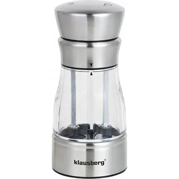 Kuchyňský mlýnek Ruční mlýnek Klausberg kovový šedý