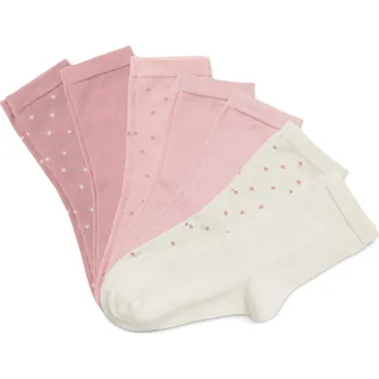 721107 - Tchibo - Dětské ponožky - pro miminko - vel. 23-26 - barva: bílá