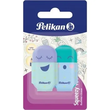 Pryž Pelikan guma na gumování SQUEEZY, 2 kusy