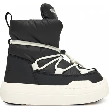 Dívčí obuv Dětské zimní boty MOON BOOT mb jr park lace mid, N001 black Velikost: 35