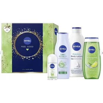 Kosmetická sada NIVEA FEEL GOOD DÁRKOVÁ SADA KOSMETIKA 4 KS 4H9