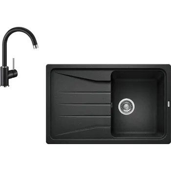 Granitový dřez Blanco Sona 45 S + Mida - Černá