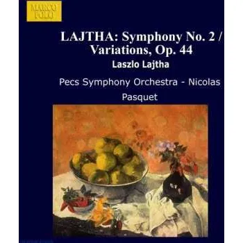 Zahraniční hudba CD Pécs Symphony Orchestra: Orchestral Works Vol. 3: Symphony No. 2 • Variations, Op. 44 1995
