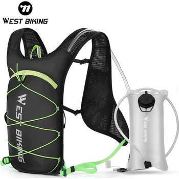 WEST BIKING Batoh na kolo 2 v 1 ČERNÁ