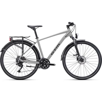 CTM 2025 CTM STARK 1.0 trek 28" 2025 Barva: matná hnedošedá / černá, Velikost: M (17") / 160-175 cm