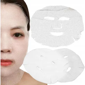Pleťová maska Maska na jedno použití ošetřující masky s gázou na obličej pro masky řas a jílů 50