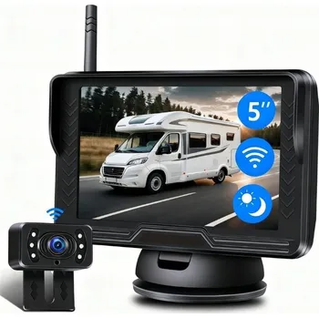 Bezpečnostní kamera Couvací kamera s 5palcovým monitorem AHD 1920x1080 IP68