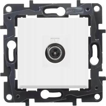Elektrická zásuvka LEGRAND TV ZÁSUVKA KONCOVÁ HvěZDA 1.5DB BÍLÁ NILOE STEP 863174