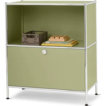 Koupelnový nábytek 722331 - Tchibo - Kovová odkládací skříňka »Cn3 Kids« se zásuvkou - barva: zelená