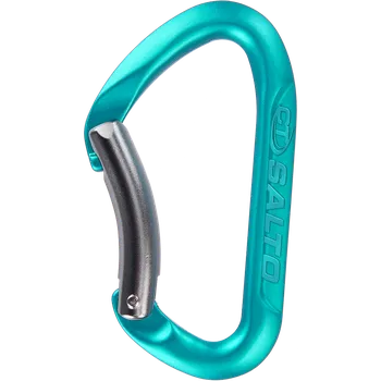 Jištění Climbing Technology Salto B (bent gate) Barva: Electricblue/Titanium, Velikost: Onesize