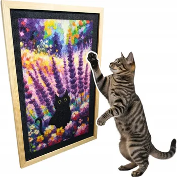 Nízké škrabadlo, podložky na škrábání Mruu&Pruu do 60 cm