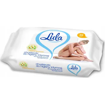 Intimní hygienický prostředek Lula vlhčené ubrousky pro intimní hygienu s heřmánkem 20 kusů