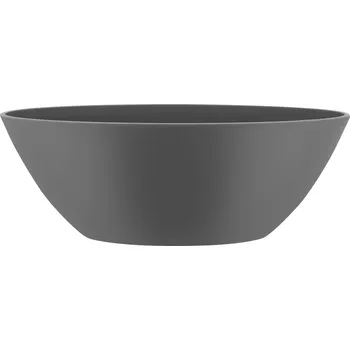 Květináč Obal Brussels Oval- antracit 36cm
