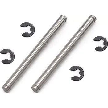 HOBBYTECH Xmid osy zadních těhlic + klipy (2 ks)