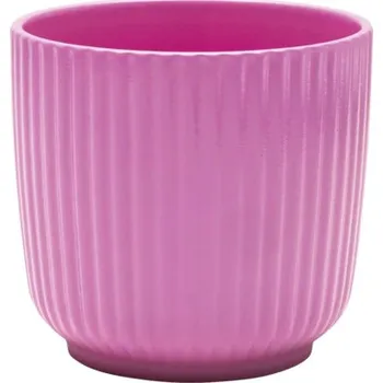 Obal na květináč Lafiora Alma keramický Ø 13,5 x 12,6 cm růžový