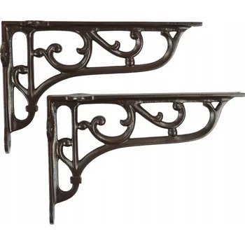 Obraz Nábytková úchytka, hnědá matná, 22,8 x 1,8 x 15,2 cm