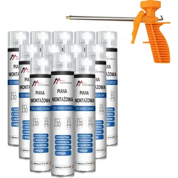 Montážní pěna PISTOLETOVÁ PUR PĚNA NA OKNA DVEŘE MONTÁŽNÍ PĚNA S PISTOLÍ