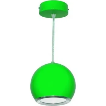 Závěsné svítidlo Tane LED 7W zelené DW