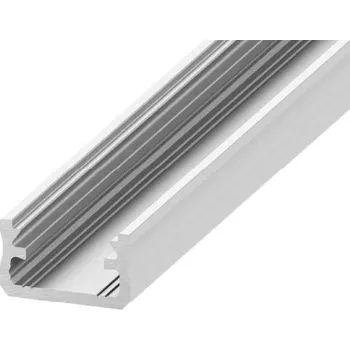 Nábytkové kování LED profil rovný k našroubování hliník - 4 m