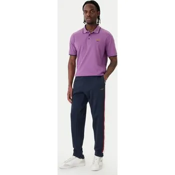 Pánská košile Aeronautica Militare Polokošile 261PO1308UP00082 Fialová Regular Fit S