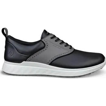 Sport Ecco S-Casual pánské golfové boty, černé standardní, bez spajků, černé, 47