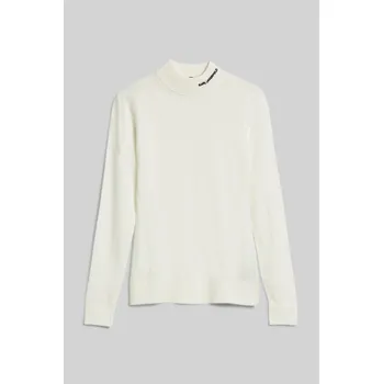 Dámský svetr ROLÁK KARL LAGERFELD CLASSIC TURTLE NECK WHITE