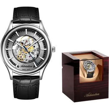 Hodinky Hodinky Adriatica Automatic Skeleton SET A8328.5217SA