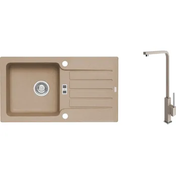 Kuchyňský dřez Alveus NIAGARA 30 + AFRA - Béžová, Beige