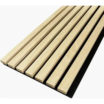 akustický panel Obkladové akustické lamely VENEER dub světlý 2,7 m