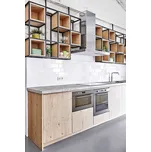 ModUlar konferenční stolek černý mat - 800x450x800 mm