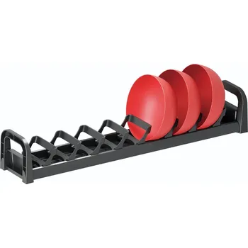 Odkapávač na nádobí Cemux Star držák na misky 90x470x80 mm šedý