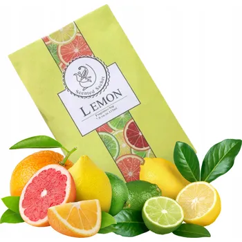 Vůně do bytu Vůně do skříně LEMON Sáček Závěs do skříně zásuvek Osvěžovač vzduchu