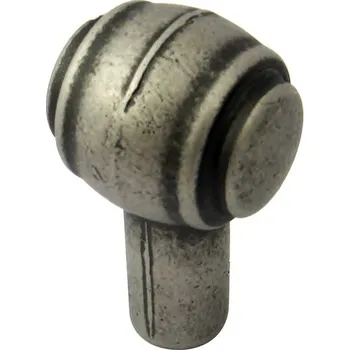 Nábytkové kování ÚCHYTKA KNOFLÍK GW23 GW 23 GAMET STARÉ STŘÍBRO