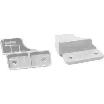 Nábytkové kování Cemux A Box zásuvka držák relingu bílý