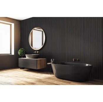 Nábytkové kování Obkladové lamely AMBER antracit 2,7 m