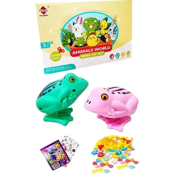 Bonbon Skákací žába s cukrovinkou 5g (12 ks)