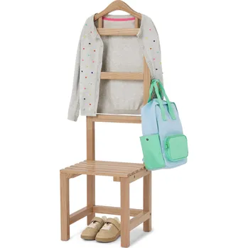 Věšák 723829 - Tchibo - Němý sluha pro děti - barva: hnědá