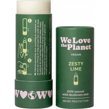 We Love The Planet Přírodní deodorant Limetka a Mandarinka tuhý 40 g
