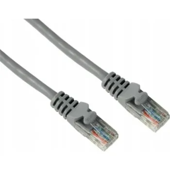 Síťový kabel Patchcord Hama U/UTP 5e RJ45 / RJ45 5 m šedý