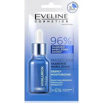 Pleťová maska Eveline Hyaluron Pleťová maska v plátýnku 8ml
