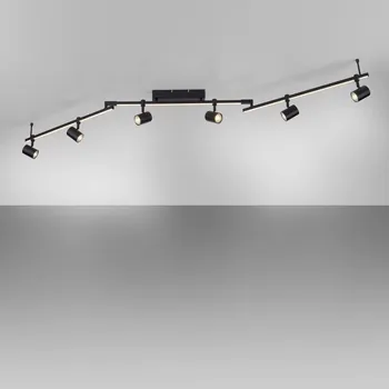 Závěsné svítidlo PAUL NEUHAUS BARIK 7-bodové, patice GU10