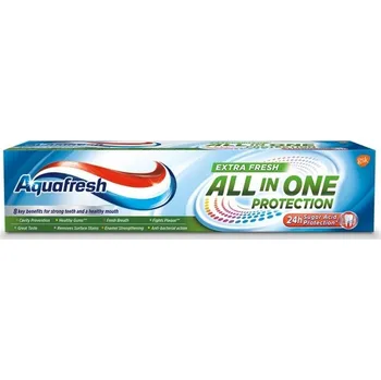 zubní pasta Zubní pasta Aquafresh All In One Protection Crystal White 75 ml