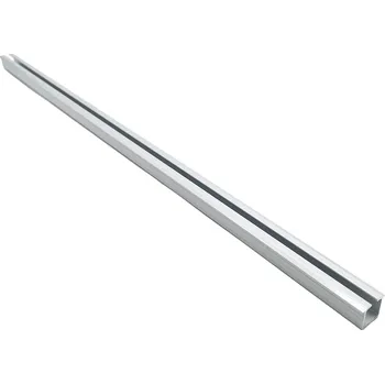 Nábytkové kování Cemux Linio kolejnice k zafrézování horní/spodní elox - 1,5 m