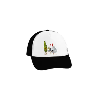 Kšiltovka Bastard Láska k pivu kšiltovka truckerka Black cap