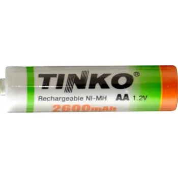 Článková baterie Baterie AA (R6) nabíjecí 1,2V/2600mAh TINKO NiMH 4ks