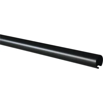 Garnýž Záclonová tyč Chicago černá mat Ø20mm/240cm, profil I