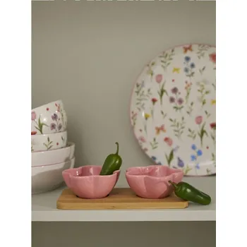 Sinsay - Servírovací tác se dvěma miskami - růžová - 814IL-30X - 814IL-30X-ONE