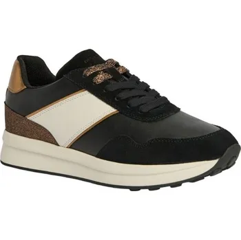 Dámské tenisky Dámská volnočasová obuv Geox D RUNNTIX 36 Černá, Bílá, Zlatá